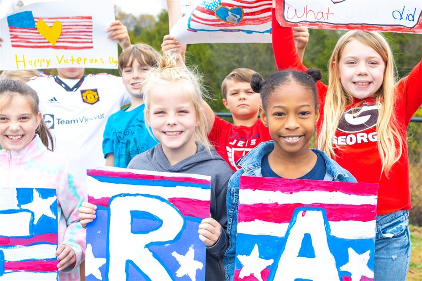 Schools celebrate Veterans Day